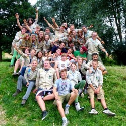 Groepsfoto Givers - Scouts en Gidsen Zaventem 